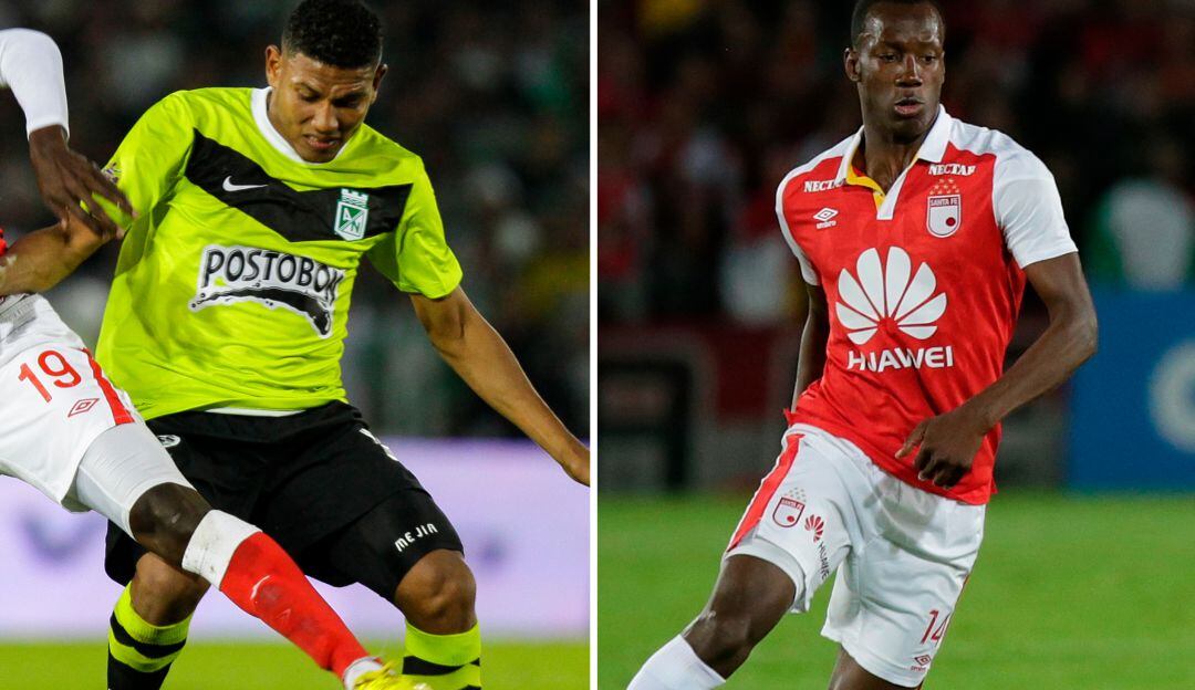 Alexander Mejía y Baldomero Perlaza