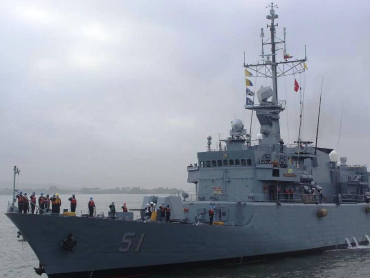 Regresó a Cartagena la ARC ‘Almirante Padilla’ de la operación ‘Renacer’