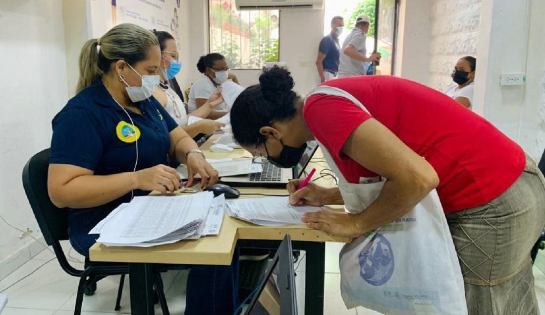 Corvivienda recibió a los beneficiarios para adelantar este trámite y continuar con el proceso de recibir su unidad habitacional