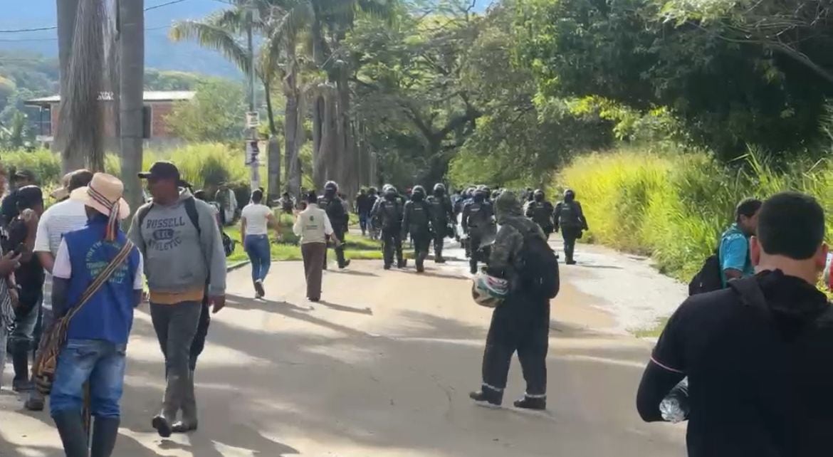 Las comunidades esperan ser atendidas por la SAE el próximo miércoles 22 de abril. Foto: Alcaldía de Jamundí.