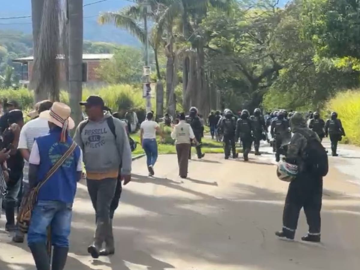 Indígenas se retiran de predio de la SAE en Jamundí que habían ocupado irregularmente