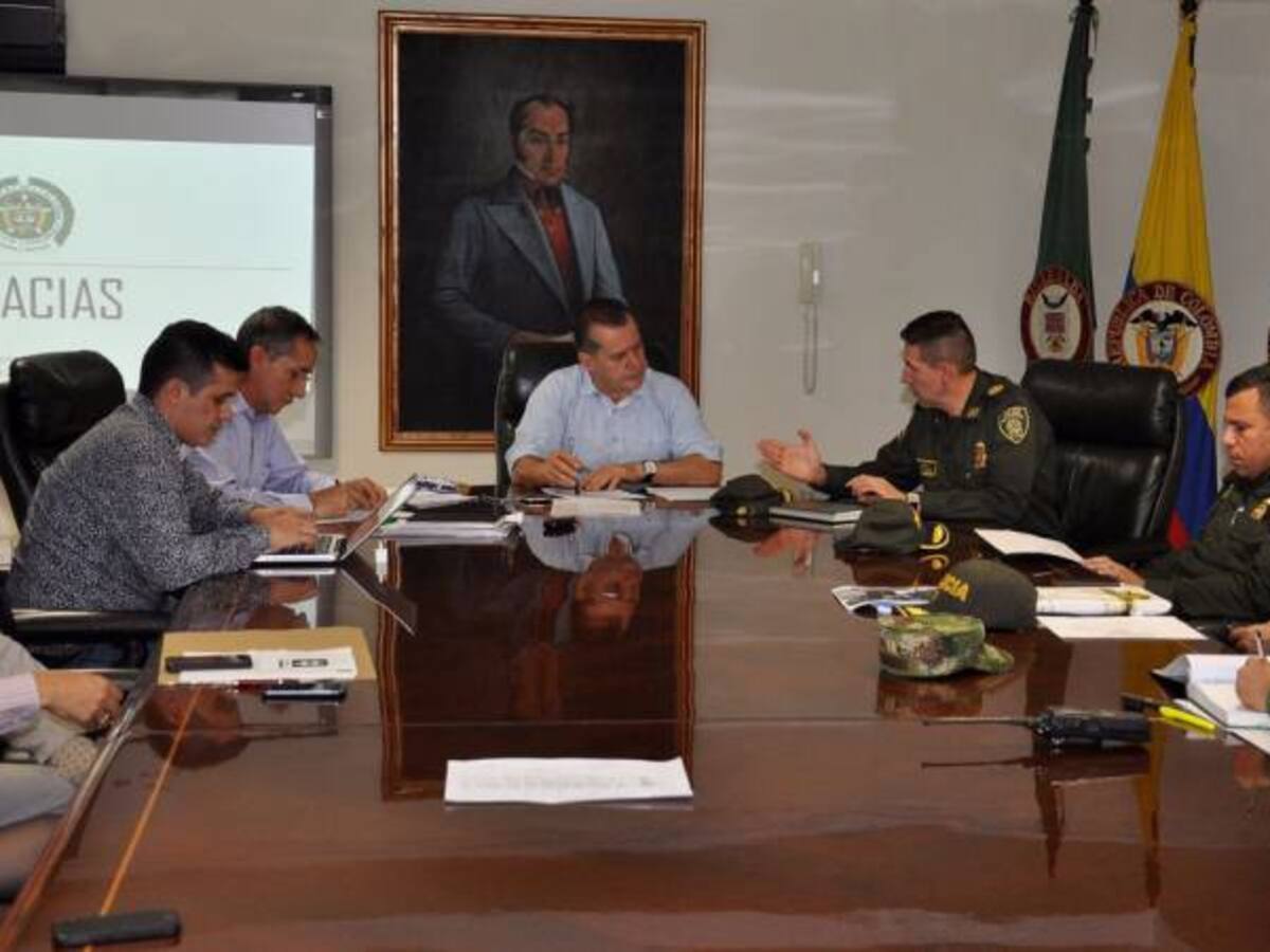 Autoridades de Risaralda realizaron el último consejo de seguridad del año