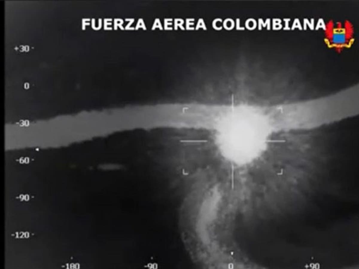 Bombardeo contra disidencias FARC en Guainía deja 10 muertos