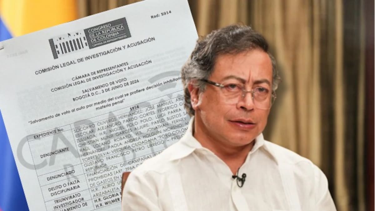 Investigadores de la Comisión de Acusación piden llamar a indagatoria a Petro por dineros de campaña