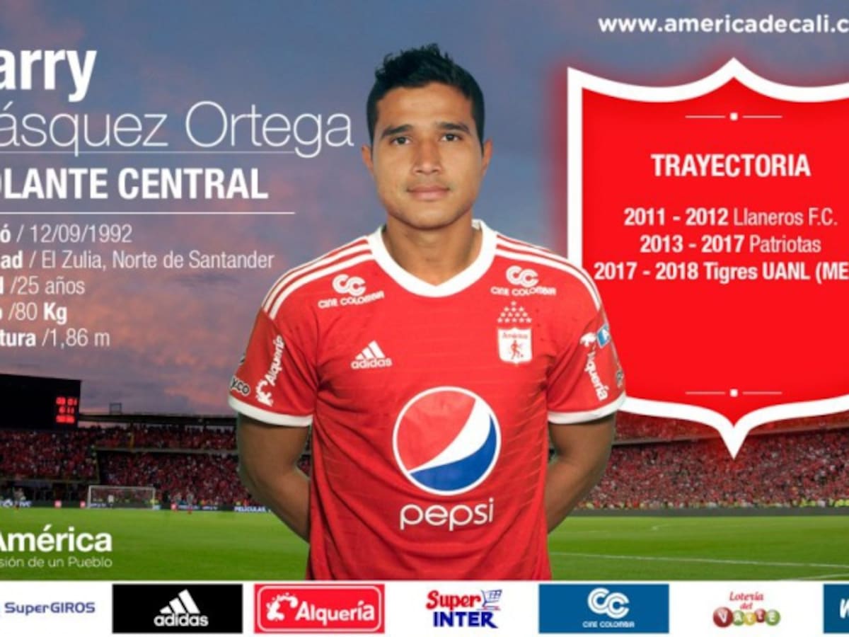 Larry Vásquez, nuevo jugador del América