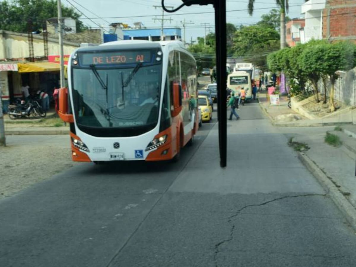 Desde el domingo al medio día dejan de funcionar tres estaciones de Transcaribe por la paz