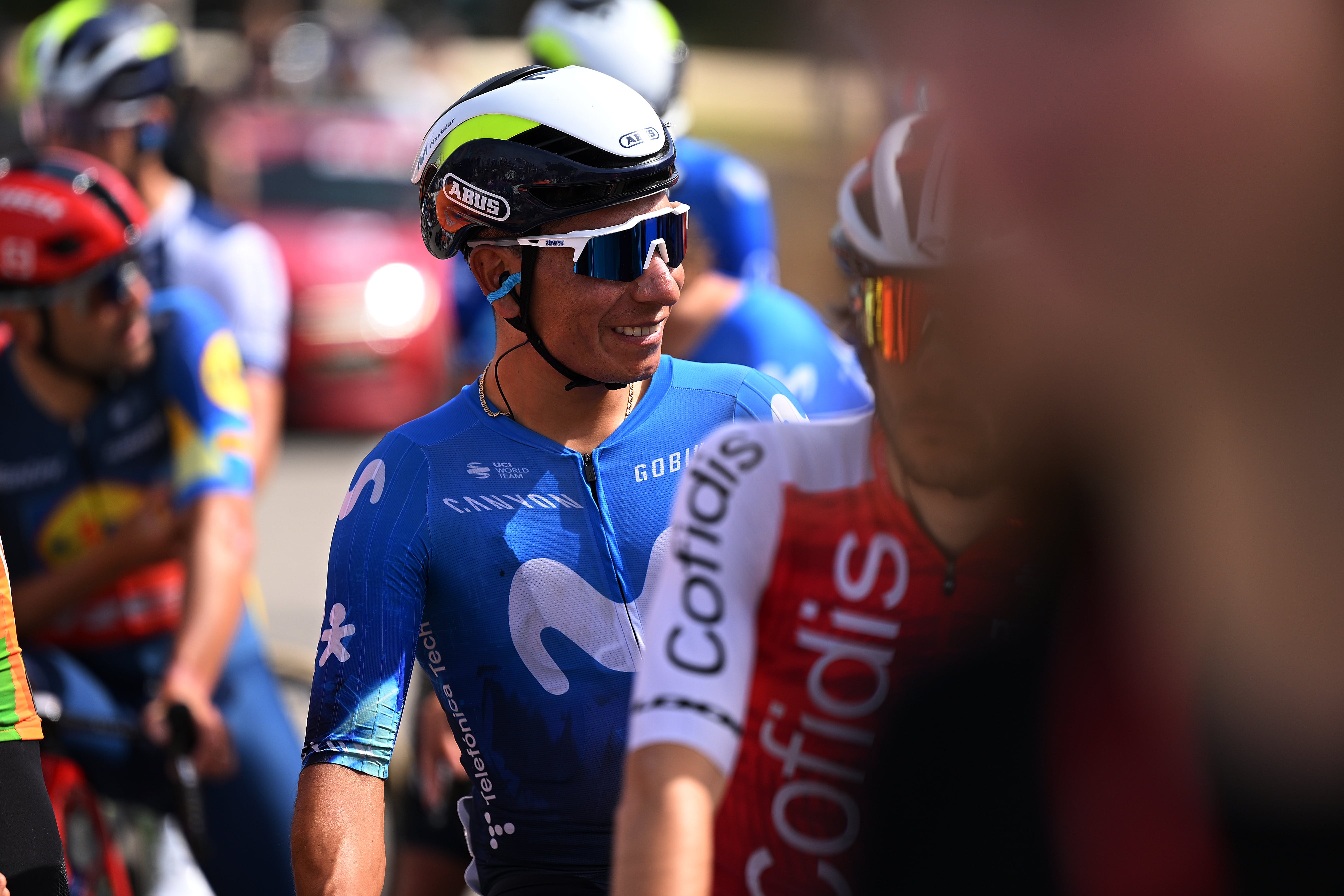 Nairo Quintana, pedalista colombiano del Movistar Team. (Photo by David Ramos/Getty Images)