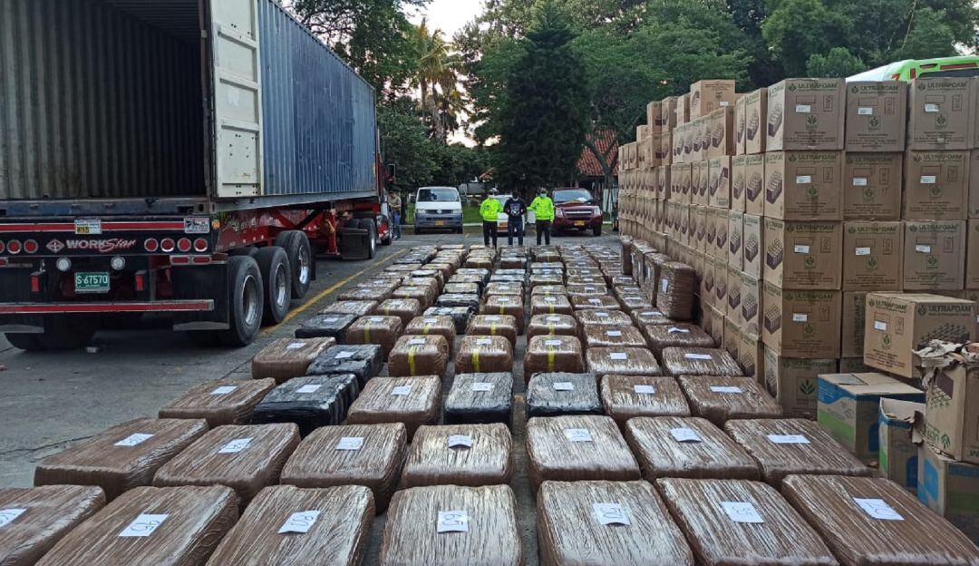La marihuana tenía como destino Medellín y era procedente del departamento del Cauca.