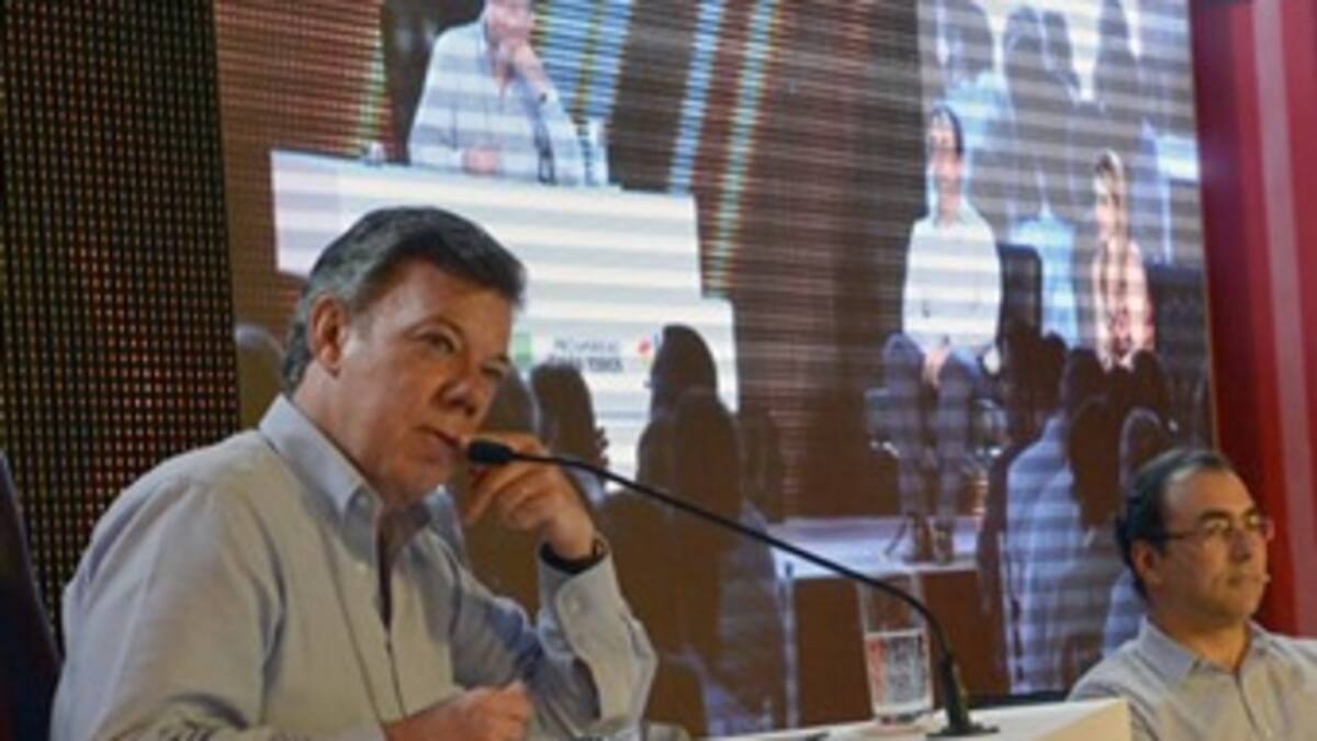 Santos confía que TLC con EE.UU. genere más de 380.000 empleos en cuatro años