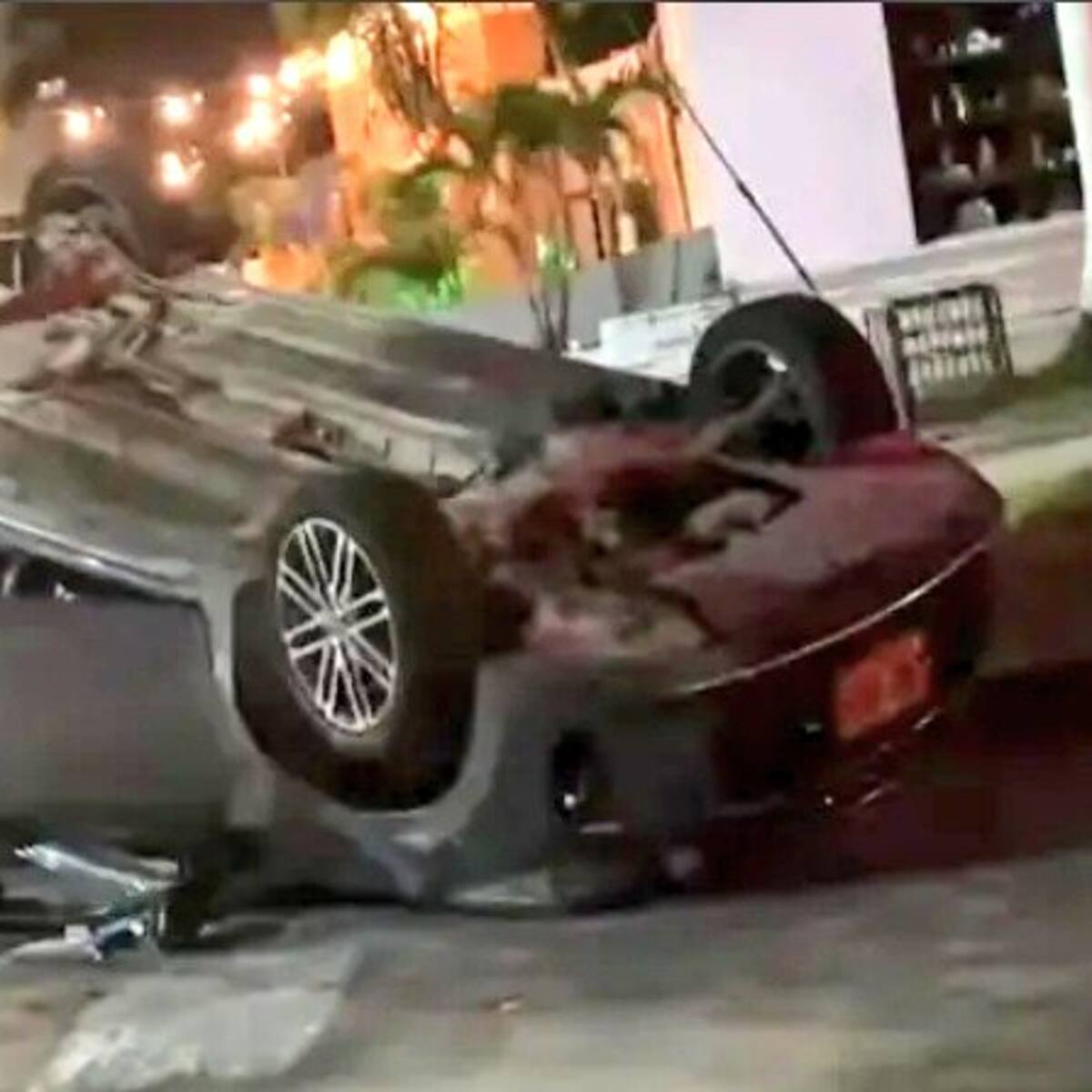 Reina del carnaval de Malambo 2024 entre los heridos en accidente vial en Barranquilla