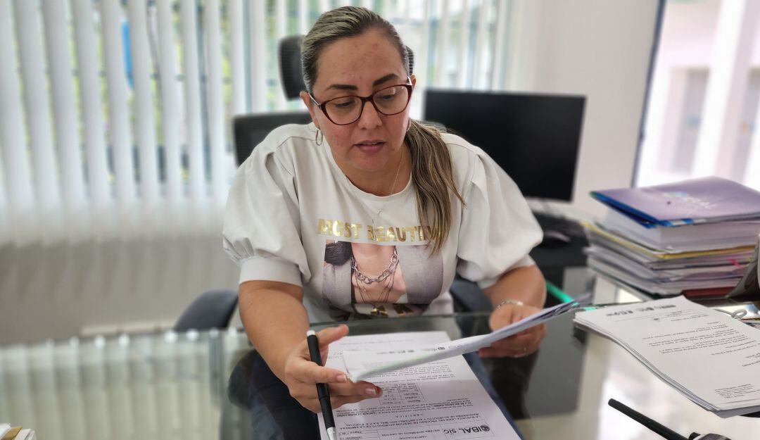 Erika Palma, gerente del Ibal