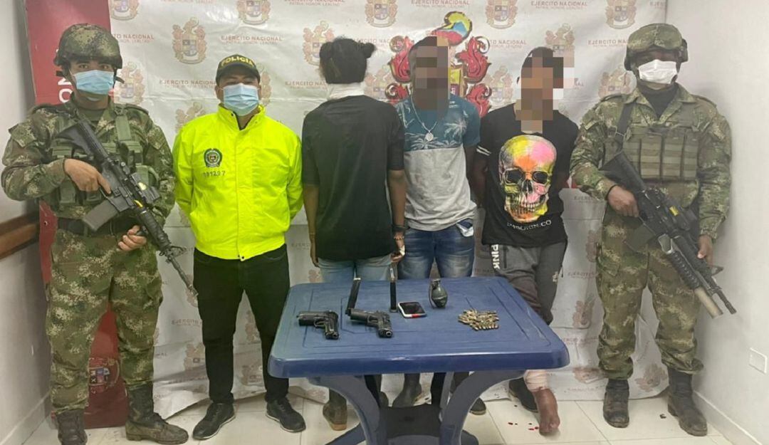 Capturan a tres disidentes en zona rural de Dagua, Valle