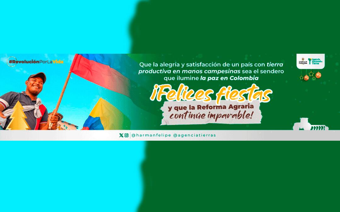 Gobierno Petro formaliza más de 1,2 millones de hectáreas de tierra en dos años y medio