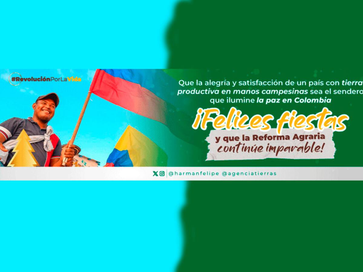 Gobierno Petro formaliza más de 1,2 millones de hectáreas de tierra en dos años y medio