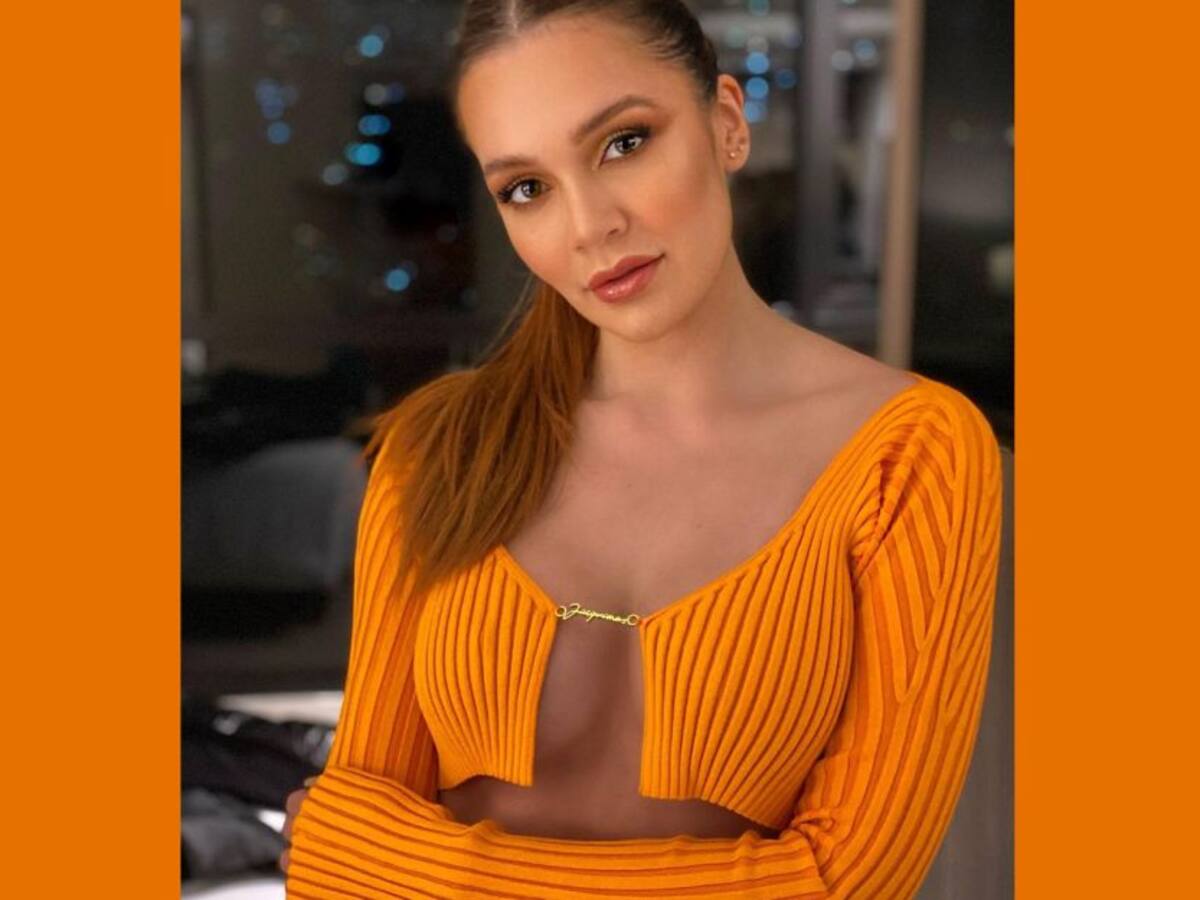 "Es un placer conocerme": Lina Tejeiro posó con sensual lencería