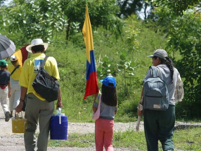 3000 personas fueron desplazadas en el Pacífico colombiano en los primeros 15 días de 2024