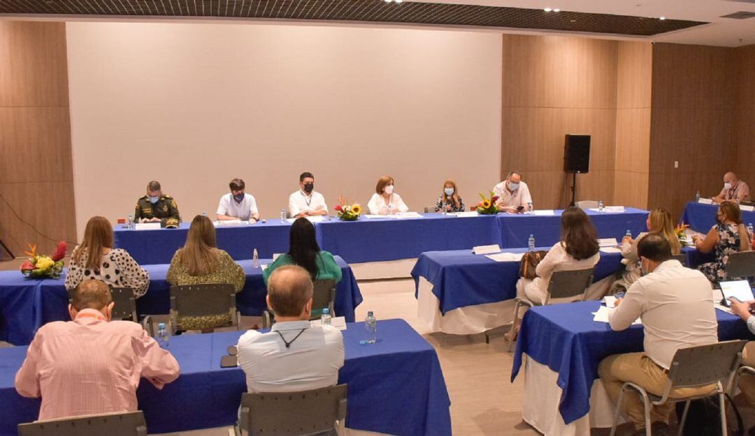 Audiencia realizada en Barranquilla.