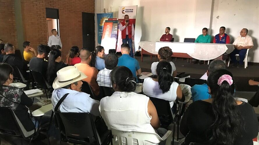 Reciben indemnización 78 víctimas del conflicto armado en Dosquebradas. Foto: Unidad para las Víctimas - Eje Cafetero