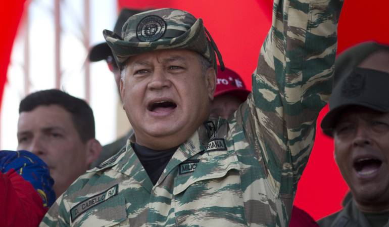 Diosdado Cabello, dirigente oficialista venezolano