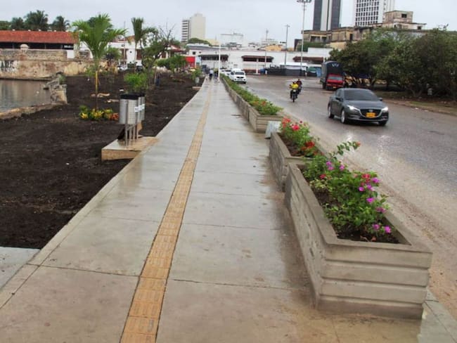 Alcalde de Cartagena revisa ejecución de obras en la ciudad