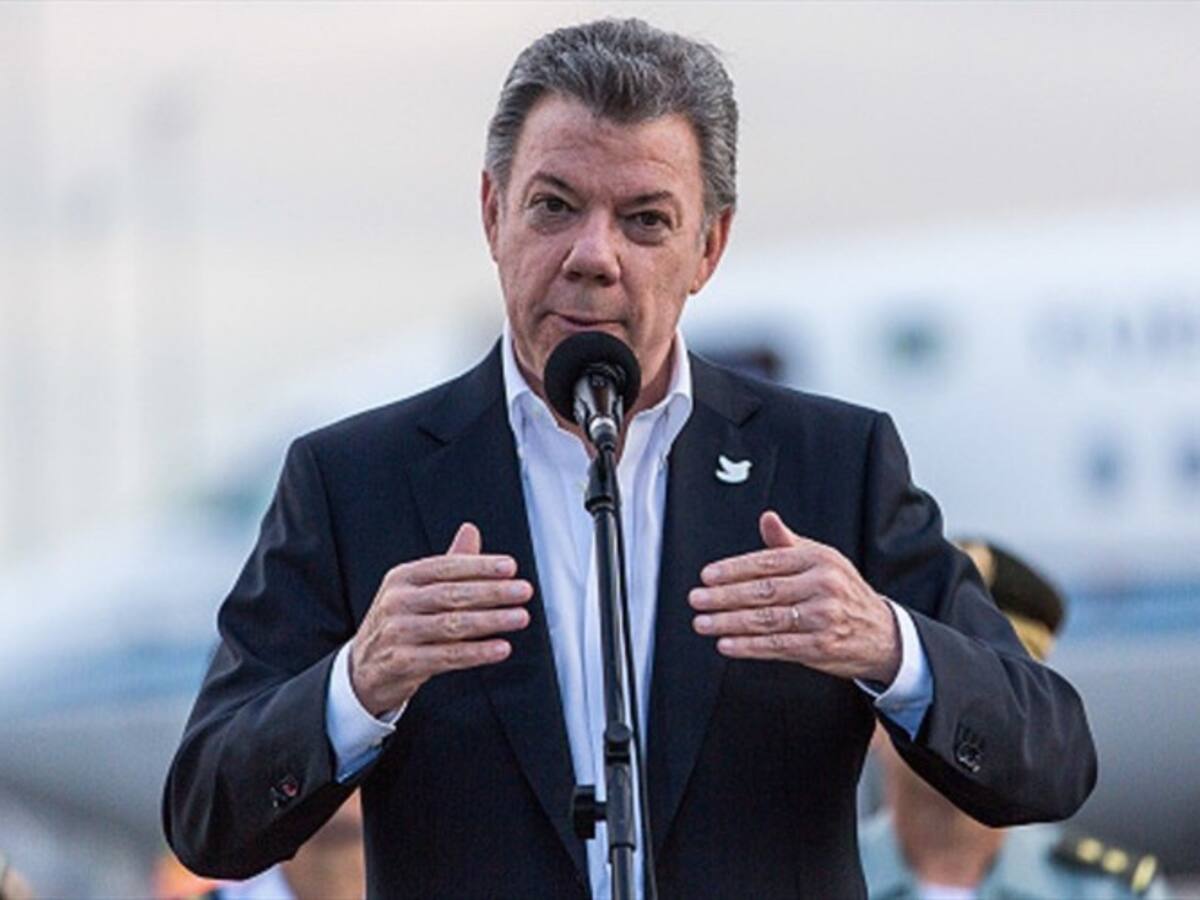 Santos visitará lugar en el que reposará uno de los monumentos con armas de las Farc