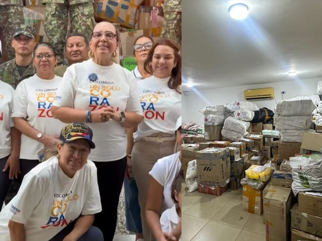 Ocho toneladas de ayudas fueron enviadas para los afectados en el Chocó. Foto: Tigresas en el Magdalena