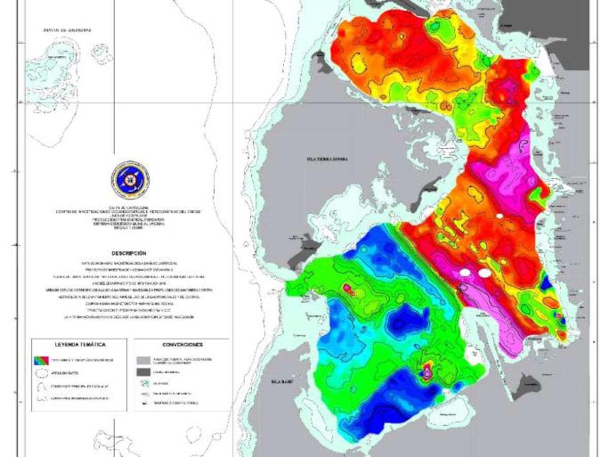 Dirección General Marítima presenta nueva carta temática de la bahía de Cartagena