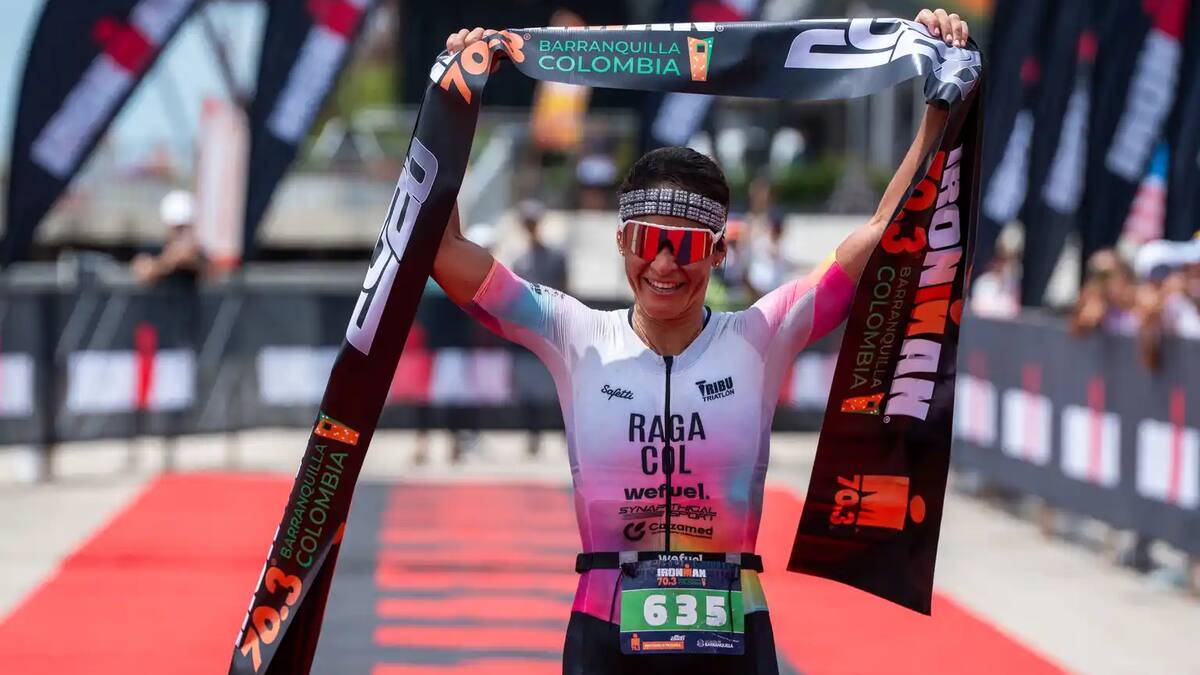EN FOTOS: Los mejores momentos del Ironman 70.3 en Barranquilla