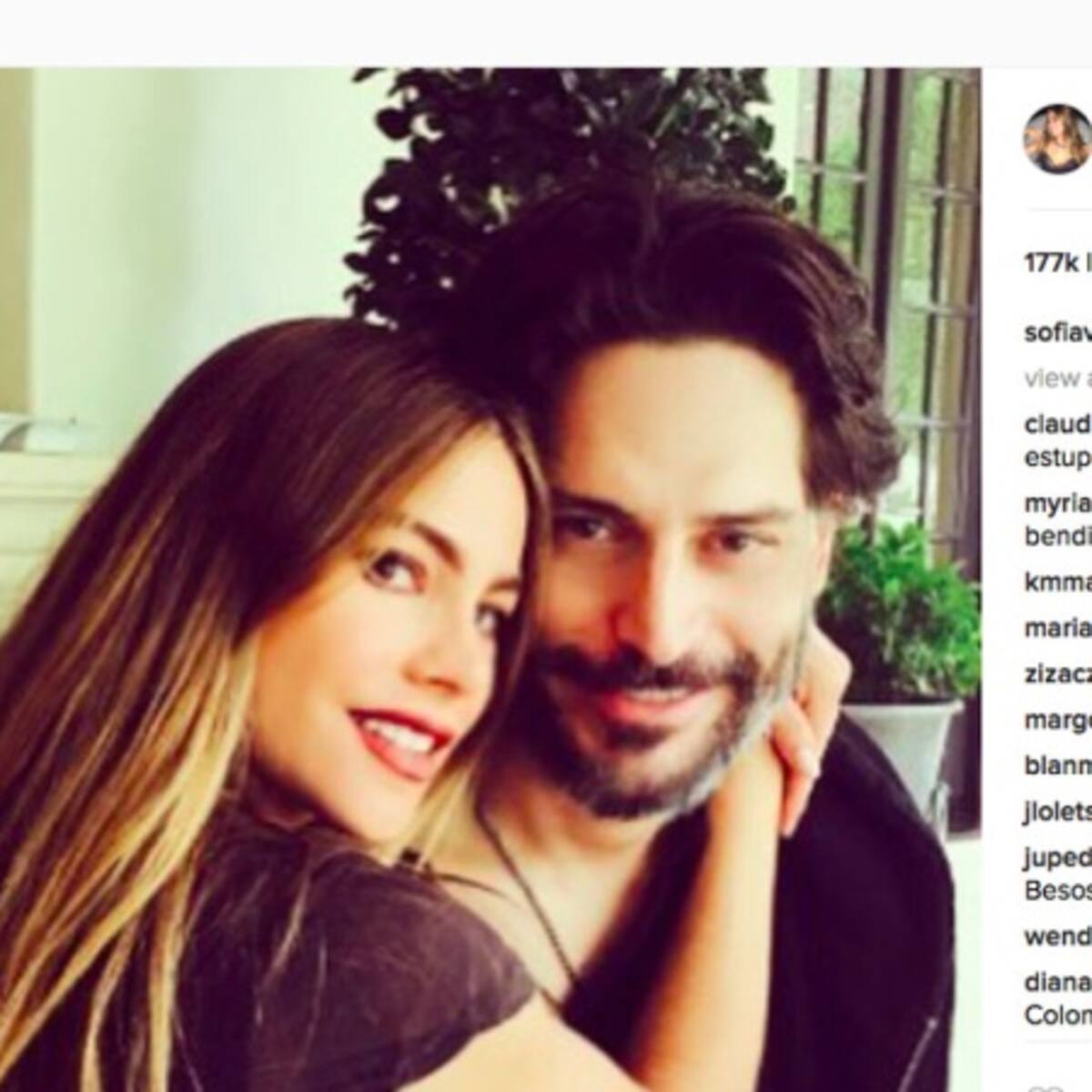 Sofía Vergara comparte foto de Joe Manganiello totalmente recuperado