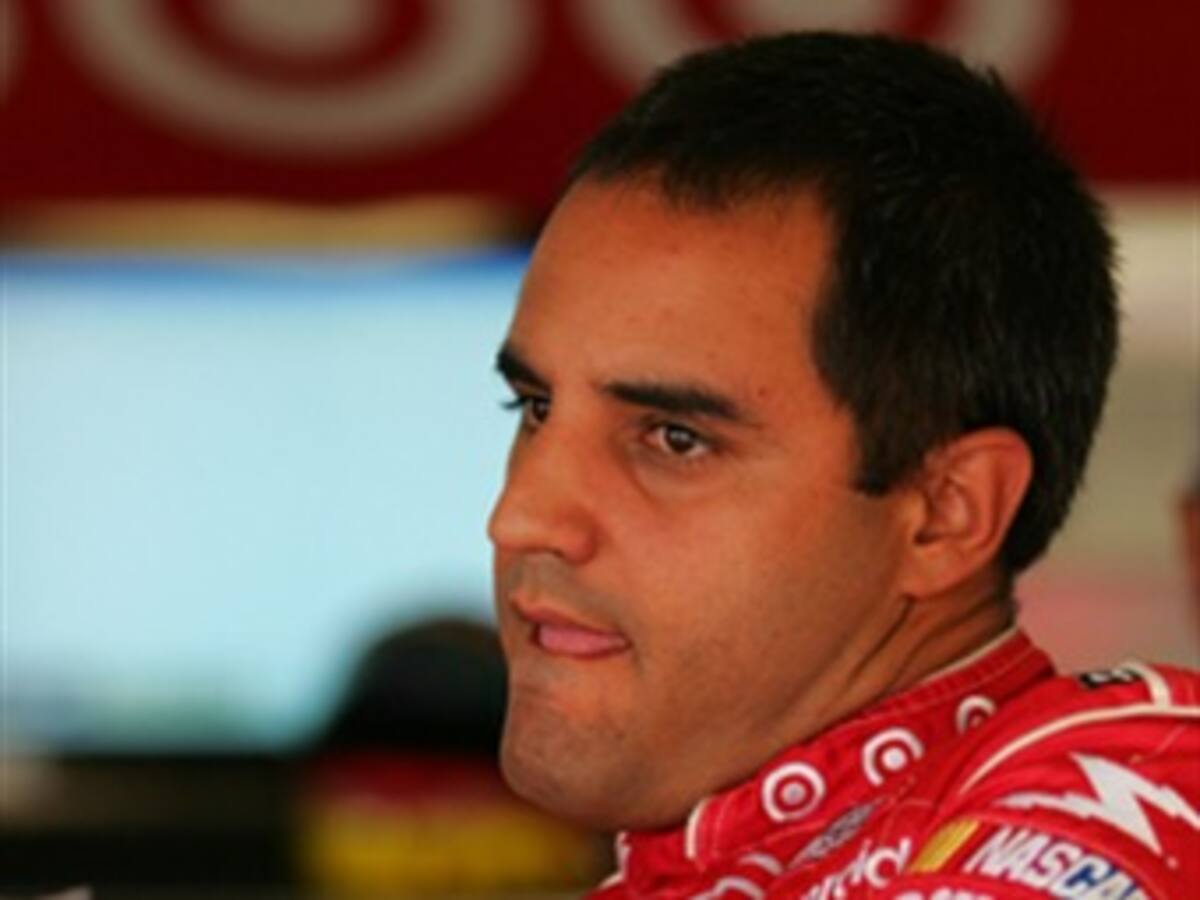 JP Montoya tiene mal día y cae al sexto lugar en la Nascar Sprint