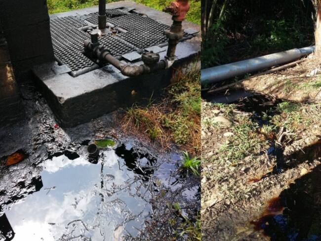 Derrame de petroleo en el Catatumbo