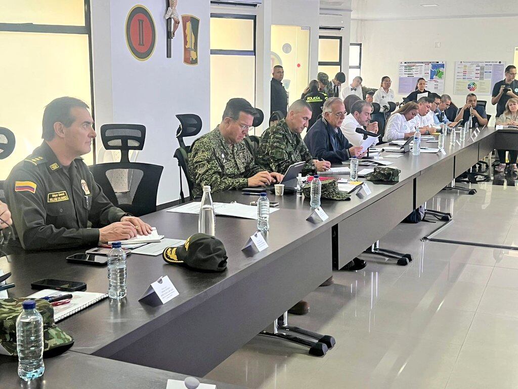 Mindefensa Iván Velásquez lideró consejo de seguridad en Norte de Santander