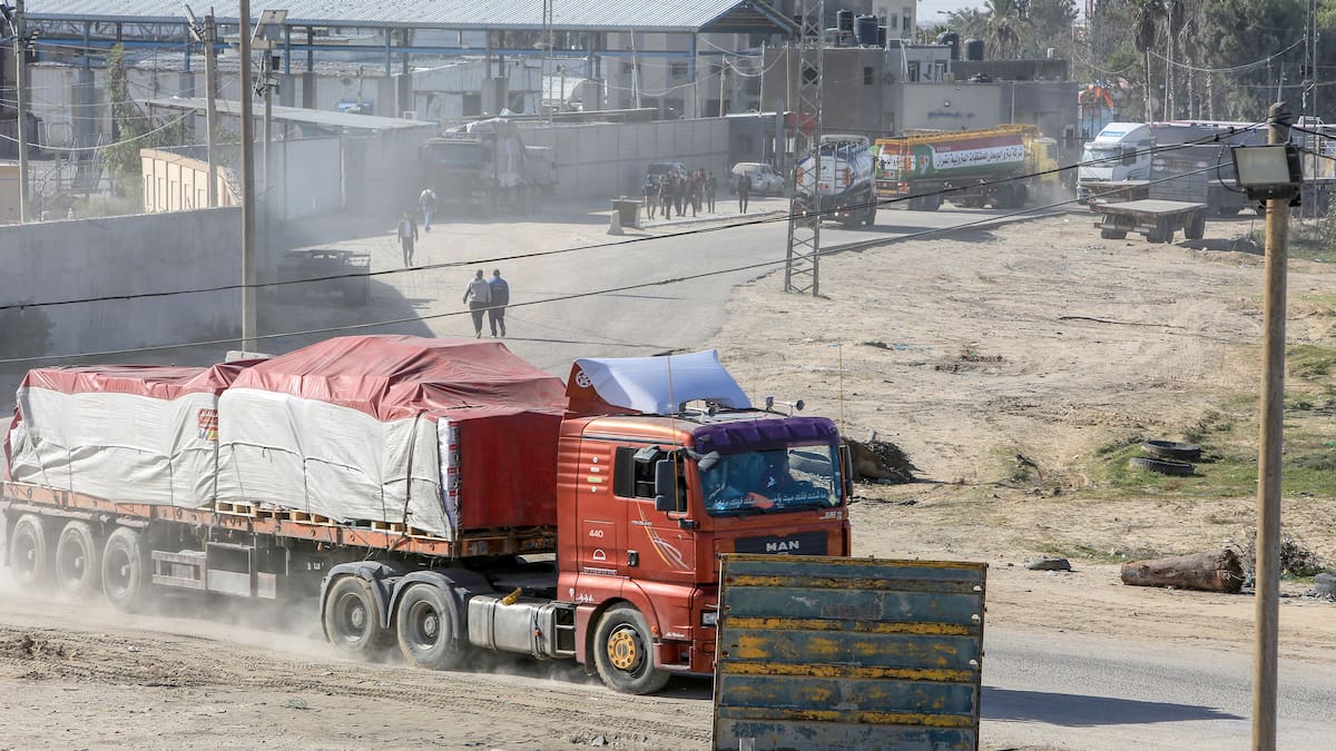 La ONU confirma que 137 camiones con ayuda llegaron hoy a Gaza, el mayor número en un día