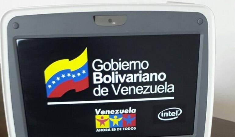 Equipos portátiles subsidiados por el gobierno venezolano.