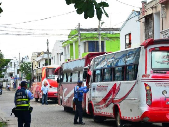 Pasaje en buses y busetas de Cartagena costará $2.400
