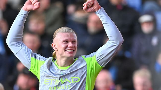 Manchester City vence al Crystal Palace y así queda la tabla de posiciones de la Premier League