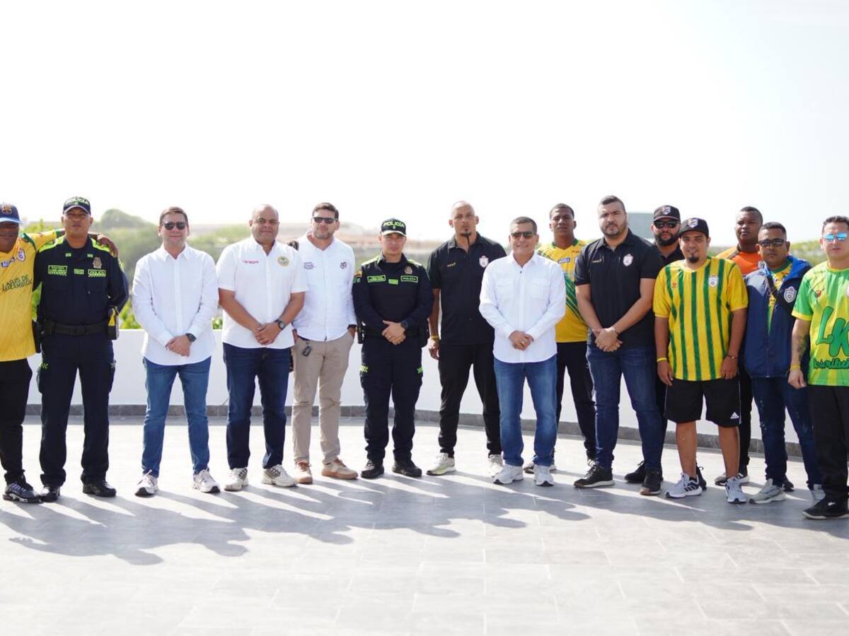 Vuelve la Rebelión Auriverde Norte, barra del Real Cartagena, al Estadio Jaime Morón León