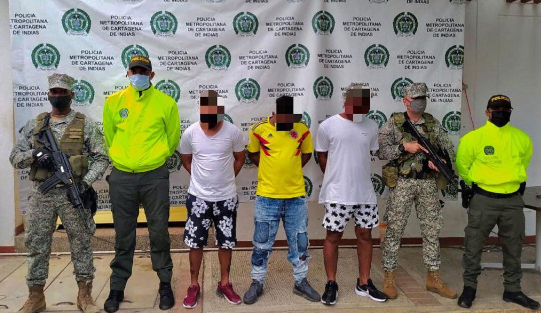 Capturados por el delito de acceso carnal violento en Turbana, Bolívar