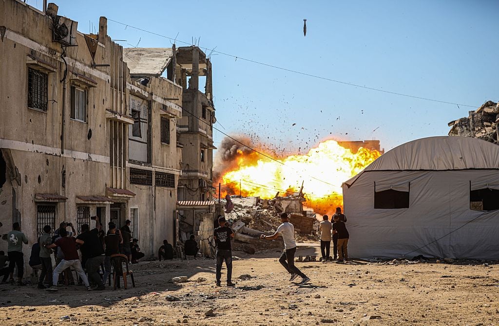 Gaza. (Photo by Bilal Osama/Anadolu via Getty Images)