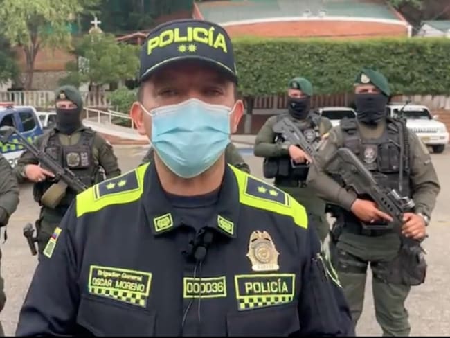 Hostigada caravana del comandante de la policía de Cúcuta