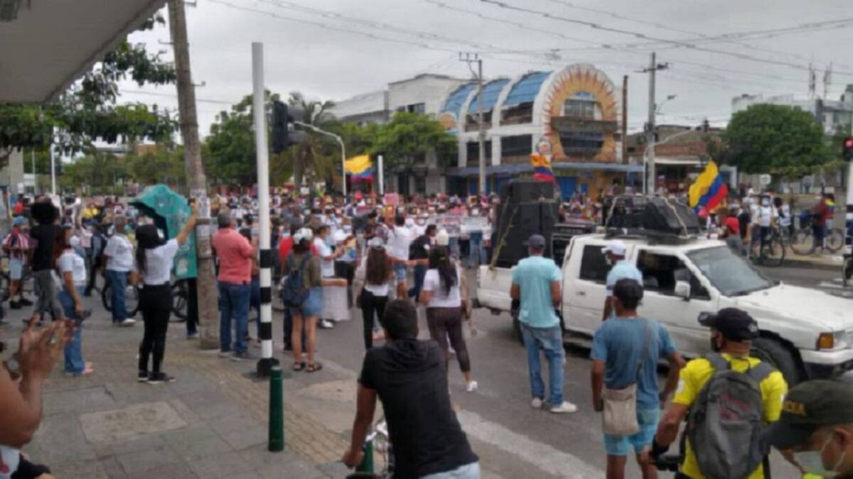 Medidas en Barranquilla ante concentración por un año del Paro Nacional