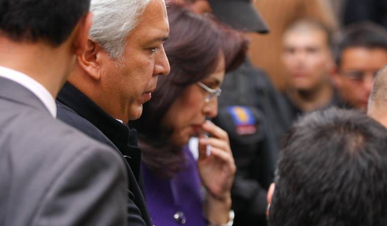 Carlos Alonso Lucio,  esposo de Vivianne Morales.