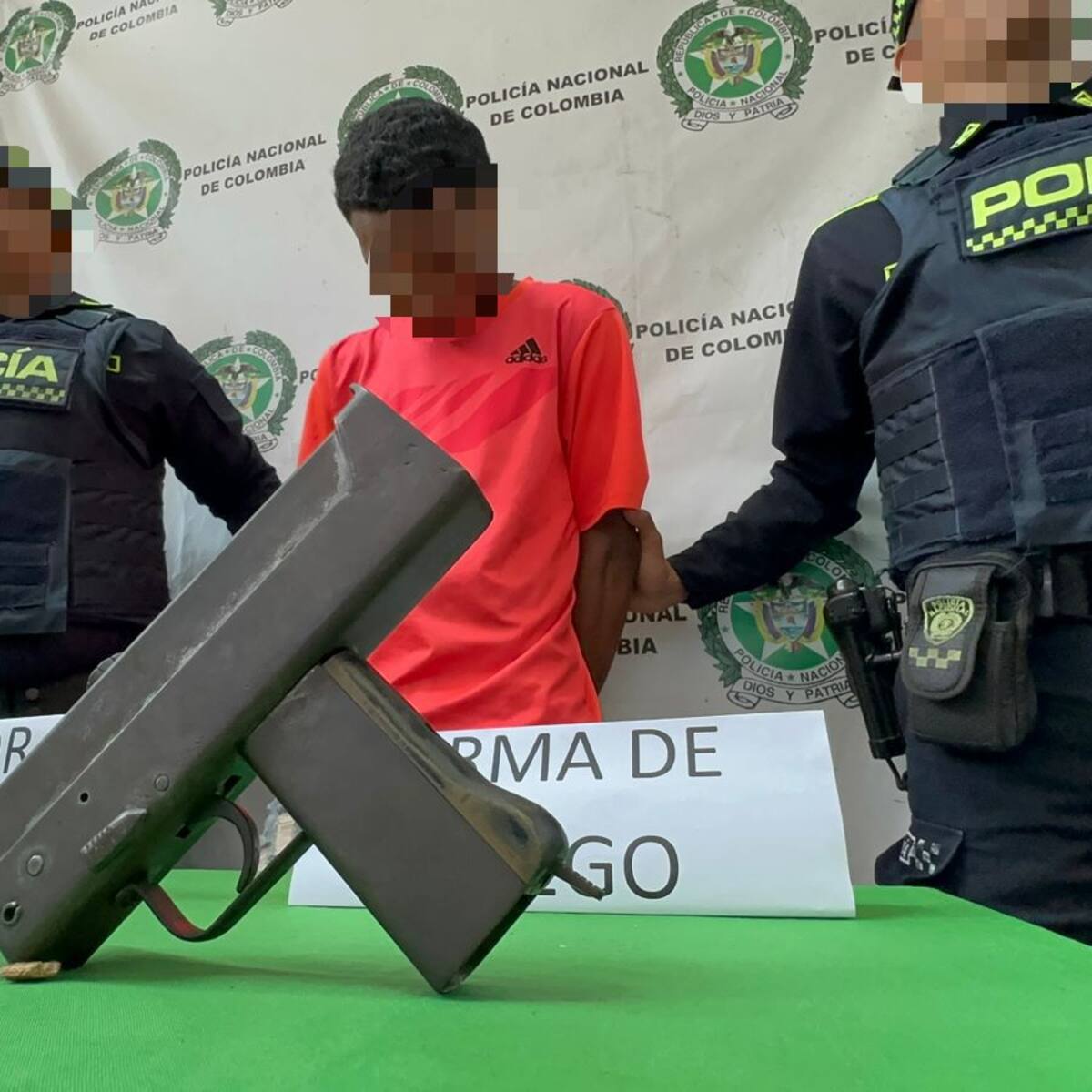 20 armas de fuego incautadas por la Policía en Cartagena