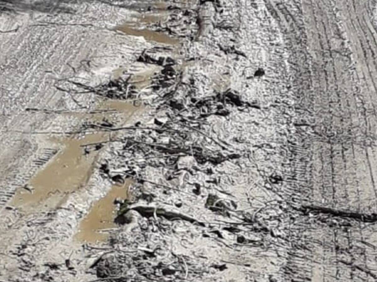 Habitantes de la vereda El Chuzo de Manizales piden el arreglo de la vía