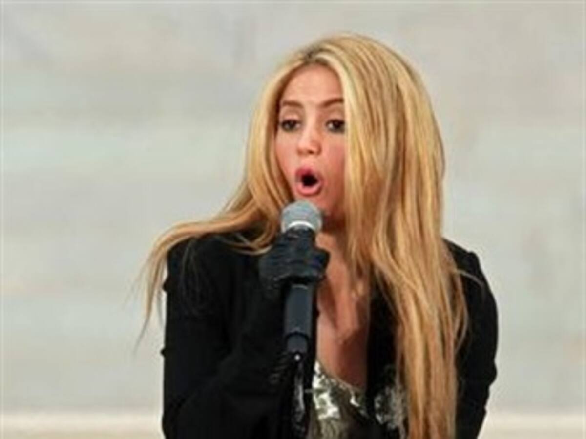Shakira: "Nunca he pasado más frío que cuando canté ante Obama"
