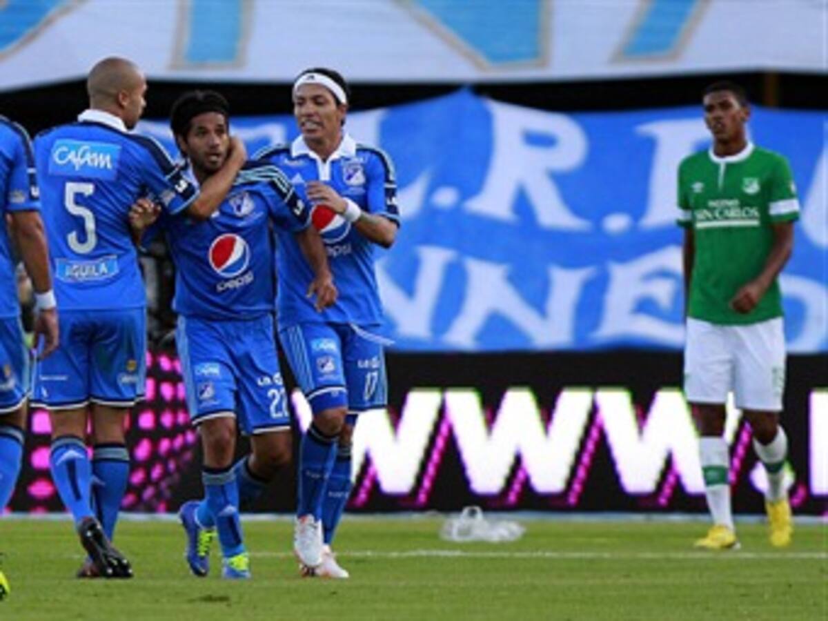 Fabián Vargas le dio el triunfo a Millonarios sobre Deportivo Cali