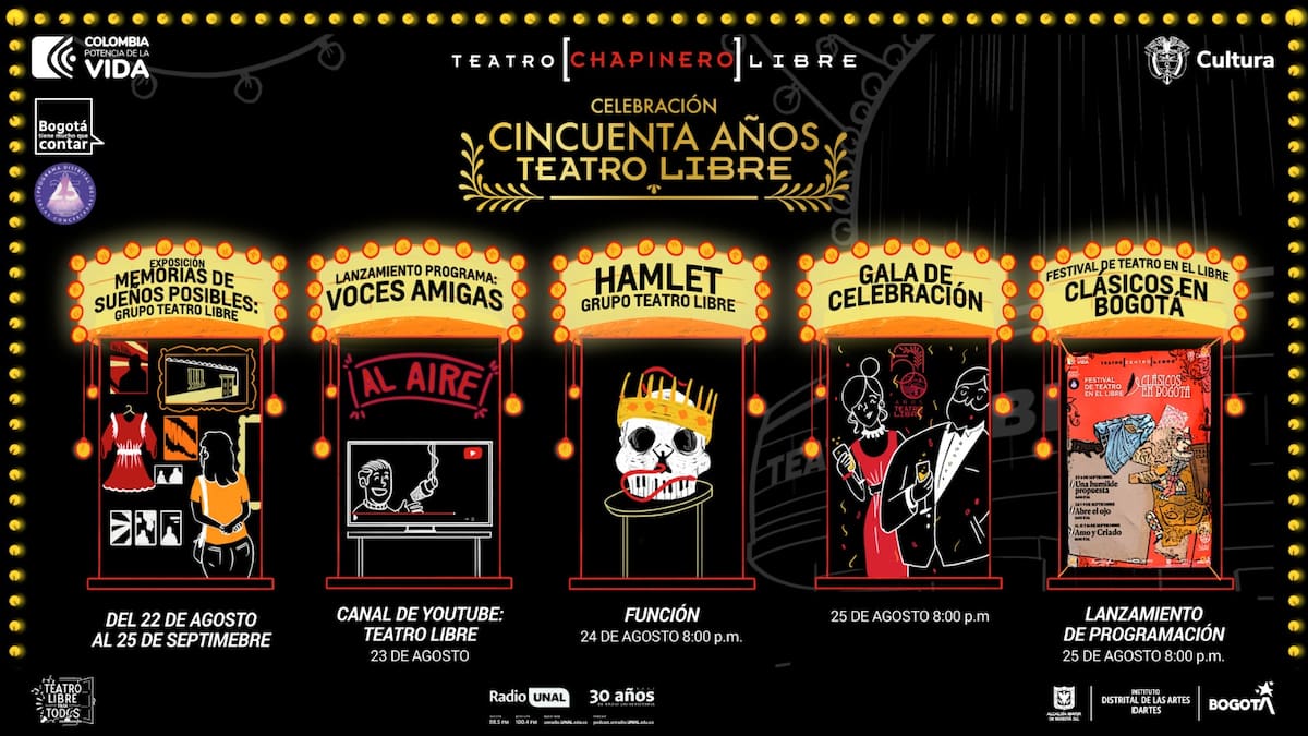 50 años del Teatro Libre de Bogotá