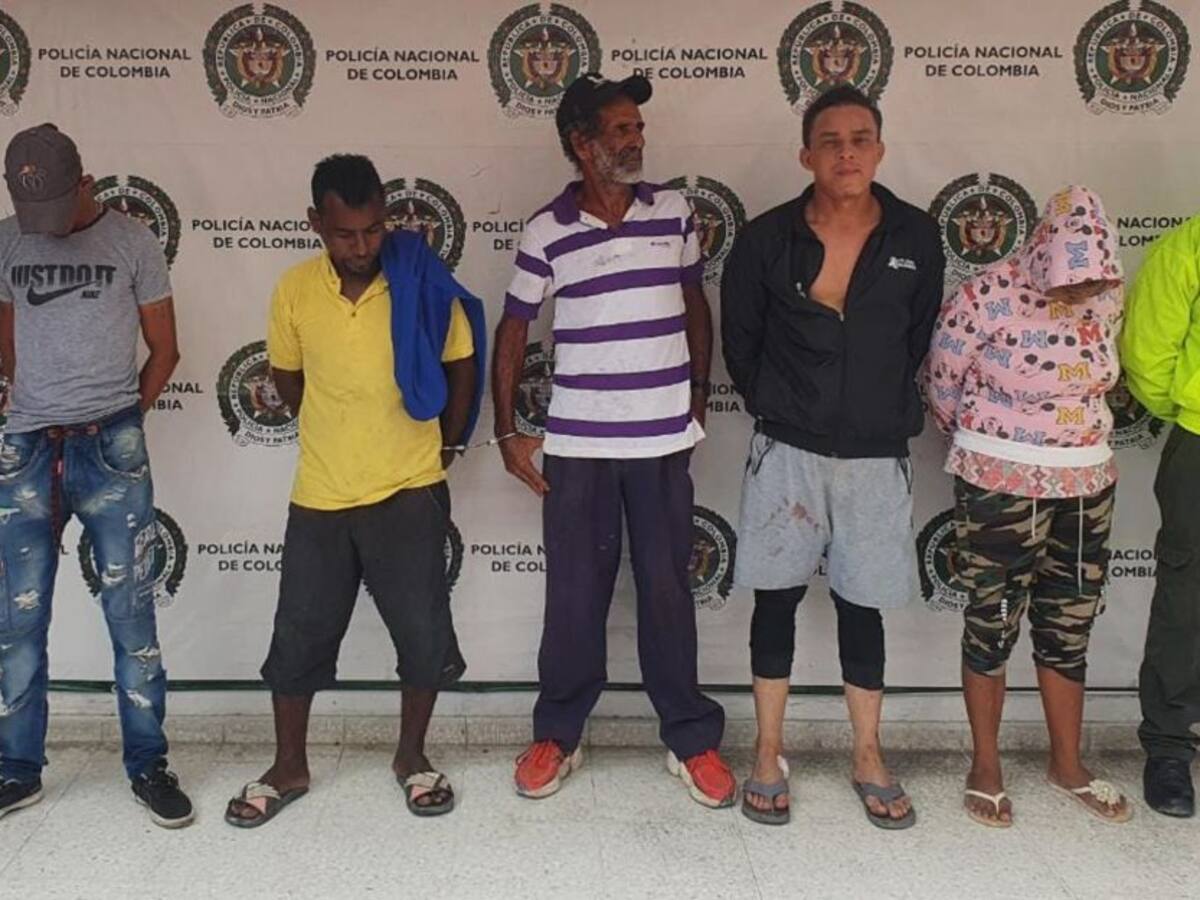 Desmantelada una banda al servicio del Clan del Golfo en el Magdalena