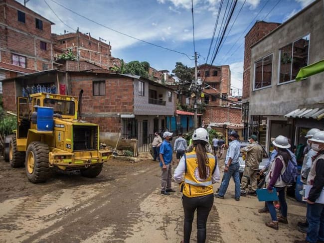 En Medellín se ha recomendado la evacuación de 58 inmuebles