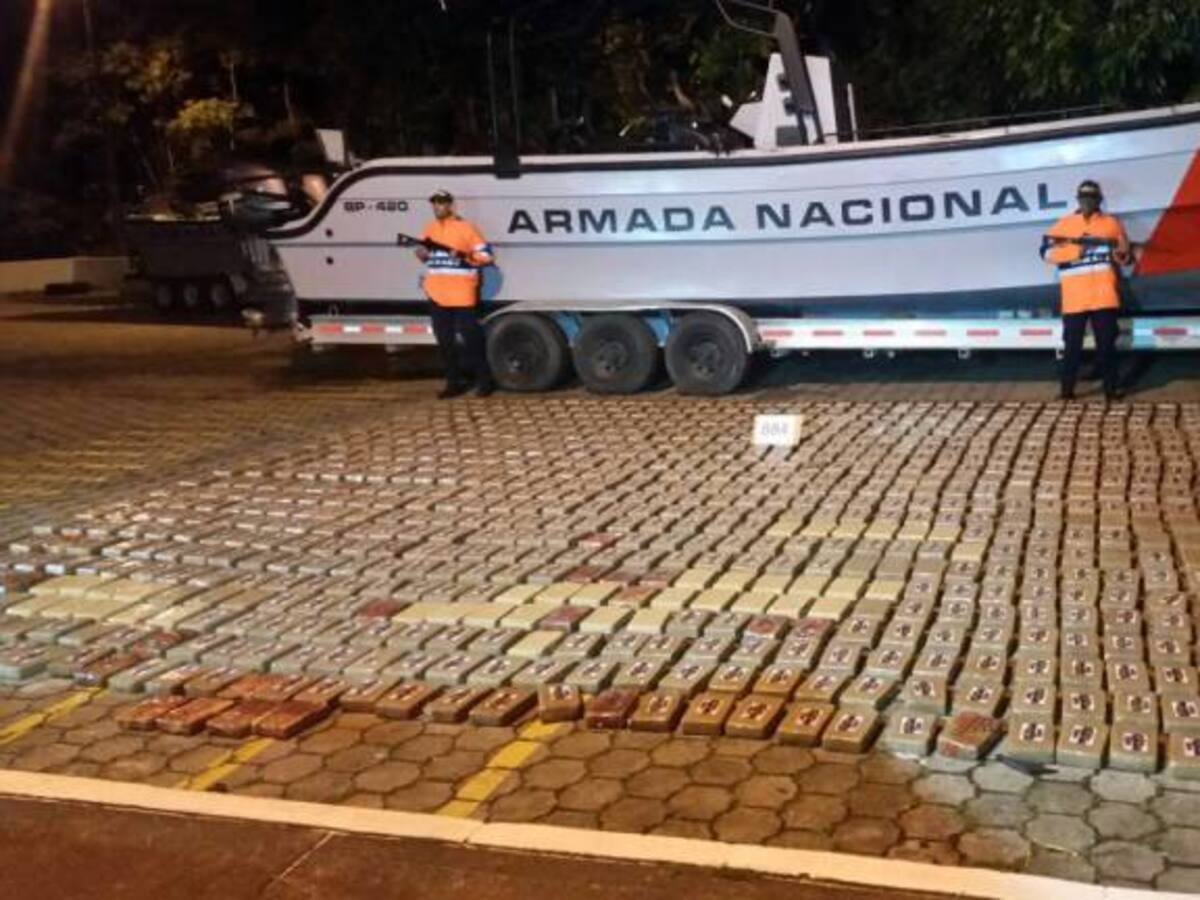 Pacífico: más de 30 toneladas de cocaína incautadas